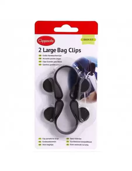 Clippasafe Pram Bag Clips (Large) Pack Of 2 Clippasafe