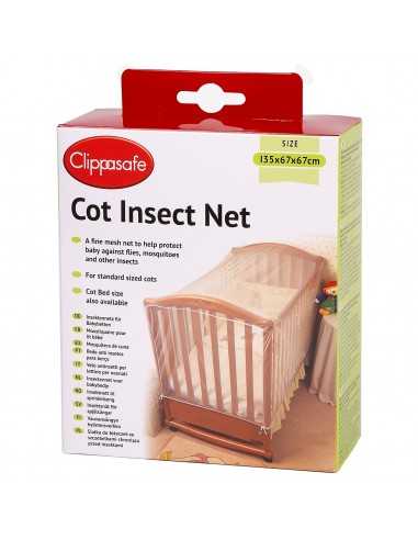 Clippasafe Home Insect Net Cot Size