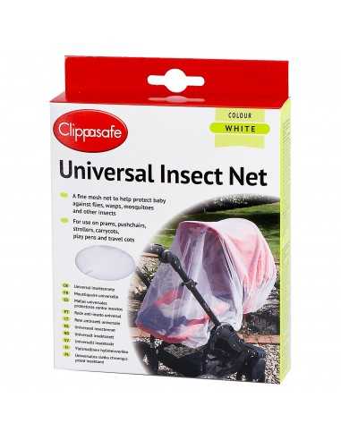Clippasafe Stroller Insect Net-White