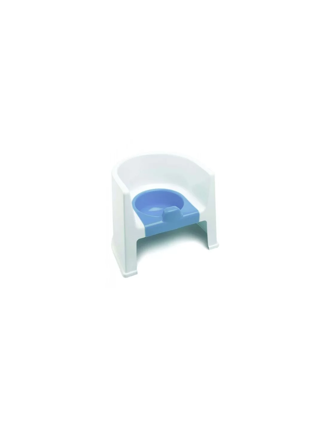 White 2024 potty chair