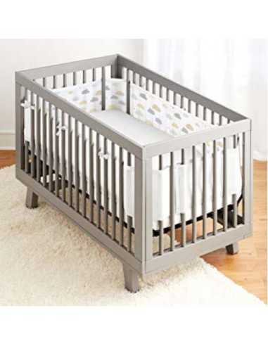 Breathable Baby Mesh Cot Liner (4... Breathable Baby Mesh Cot Liner (4...