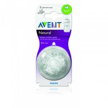 Avent Teat Natural Slow...