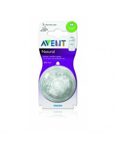 Avent Teat Natural Slow Flow 1 Month+