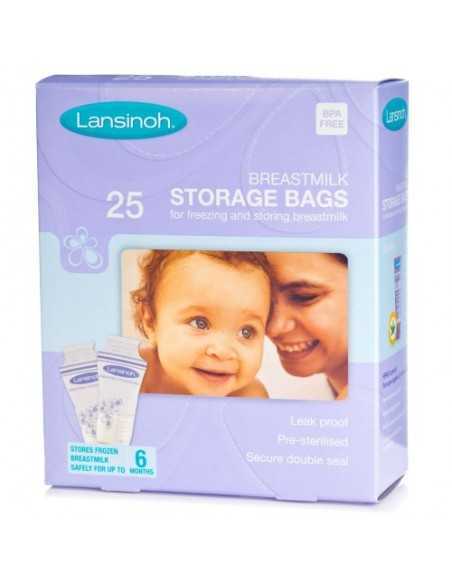 Lansinoh Milk Storage Bags Pack Of 25 Lansinoh