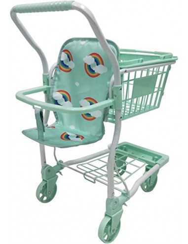 Roma Rupert Shopping Trolley-Mint Roma Rupert Shopping Trolley-Mint