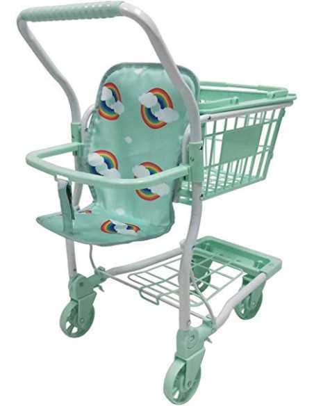 Roma Rupert Shopping Trolley-Mint Roma