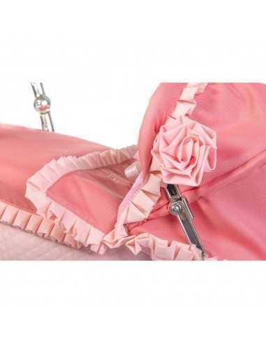 Roma Annie Classic Dolls Pram-Pink Roma Annie Classic Dolls Pram-Pink