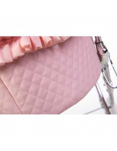 Roma Annie Classic Dolls Pram-Pink Roma Annie Classic Dolls Pram-Pink