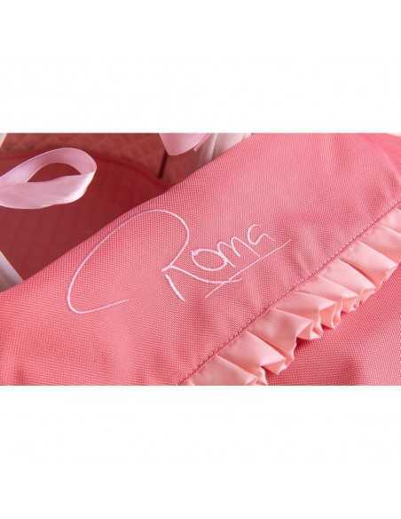 Roma Annie Classic Dolls Pram-Pink Roma