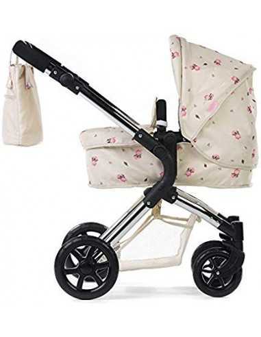 Roma Darcie Single Dolls Pram-Cream Roma Darcie Single Dolls Pram-Cream