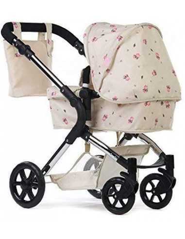 Roma Darcie Single Dolls Pram-Cream Roma Darcie Single Dolls Pram-Cream