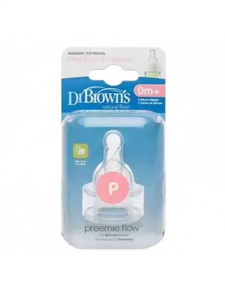 Dr Brown's Options Teat Preemie Twin Pack Dr Browns