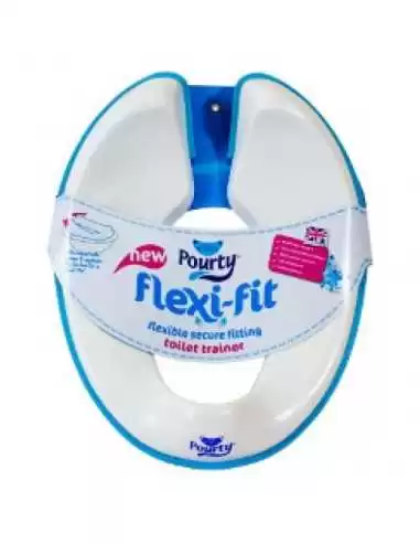 Pourty Flexi-fit Toilet Trainer-Blue