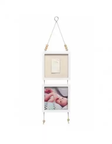 Baby Art Hanging Frame Grey