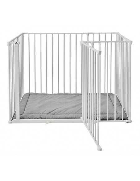 Baby Dan Olaf Rectangle Playpen (Previously Square Play Pen)-White Baby Dan