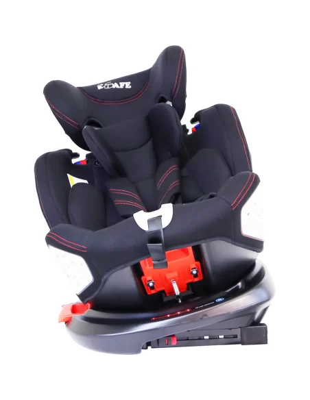 Isafe All Stages 360° Rotating Baby Car Seat Group 0+123 (CS 008)-Black Isafe