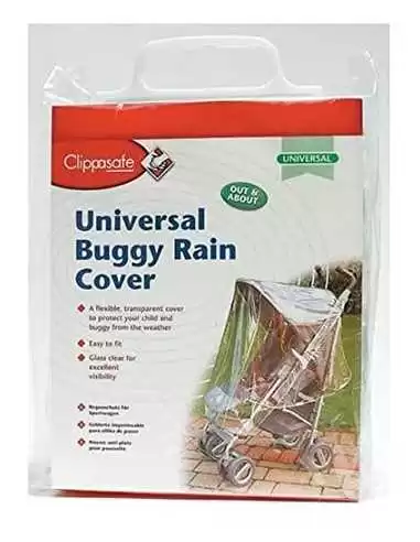 Clippasafe Stroller Rain Cover Universal