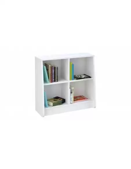 Kidsaw Loft Station Bookcase-White Kidsaw