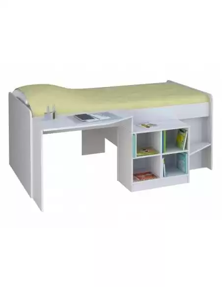 Kidsaw Pilot Cabin Bed-White Kidsaw