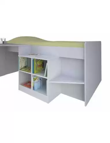Kidsaw Pilot Cabin Bed-White Kidsaw Pilot Cabin Bed-White