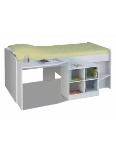 Kidsaw Pilot Cabin Bed-White Kidsaw Pilot Cabin Bed-White