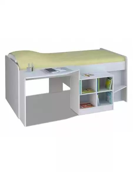 Kidsaw Pilot Cabin Bed-White Kidsaw