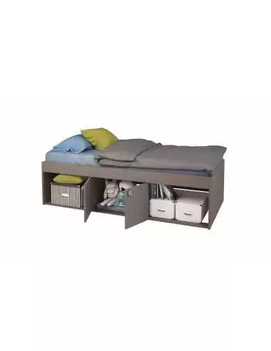 Kidsaw Low Single 3ft Cabin Bed-Grey Kidsaw Low Single 3ft Cabin Bed-Grey