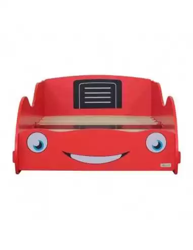Kidsaw Racing Car Junior Toddler Bed-Red Kidsaw Racing Car Junior Toddler Bed-Red