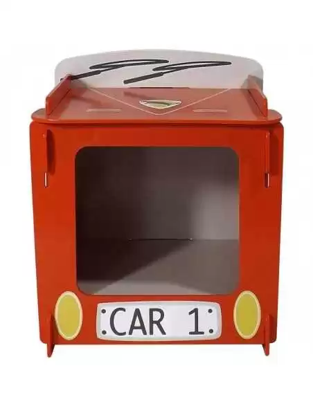 Kidsaw Racing Car Bedside-Red Kidsaw