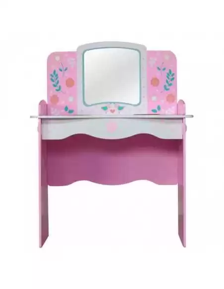 Kidsaw Country Cottage Dressing Table-Pink Kidsaw