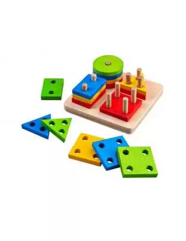 Bigjigs Toys First Four Shape Sorter