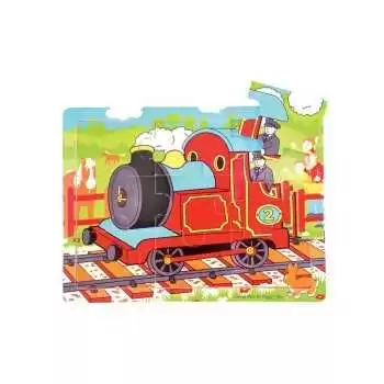 Bigjigs Toys Tray Puzzle Train