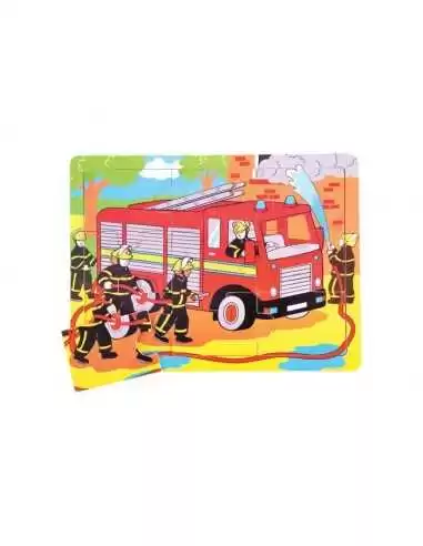 Bigjigs Toys Tray Puzzle Fire Engine