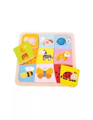 Bigjigs Toys Animal Patterns Puzzle