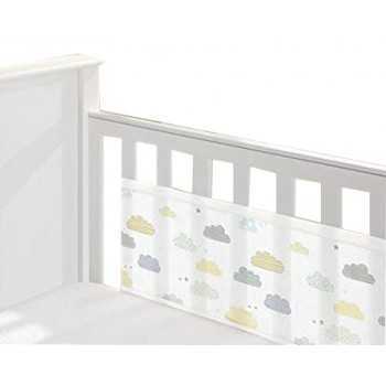 Breathable Baby Mesh Cot...
