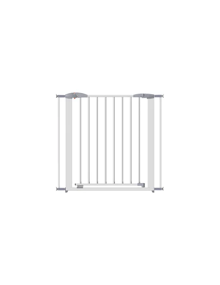 Clippasafe Swing Shut Extendable Gate (White Metal) Clippasafe