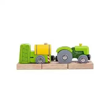 Bigjigs Rail Tractor and...