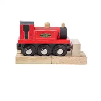 Bigjigs Rail Terrier Loco-Red