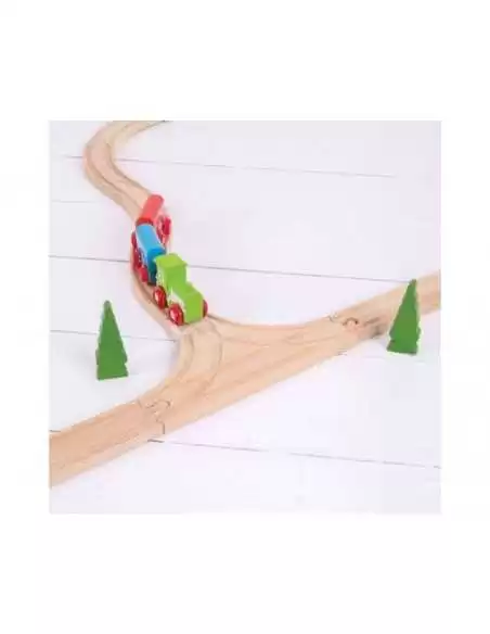 Bigjigs Rail T-Junction (Pack of 2) Bigjigs Toys