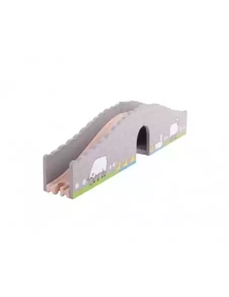 Bigjigs Rail Farm Bridge Bigjigs Toys