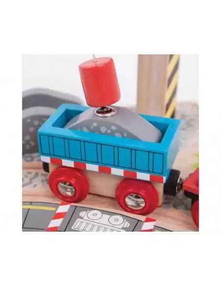 Bigjigs Rail Gravel Crane Bigjigs Toys