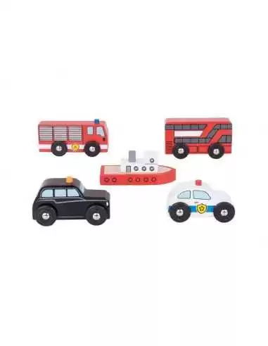 Bigjigs Rail City Vehicles