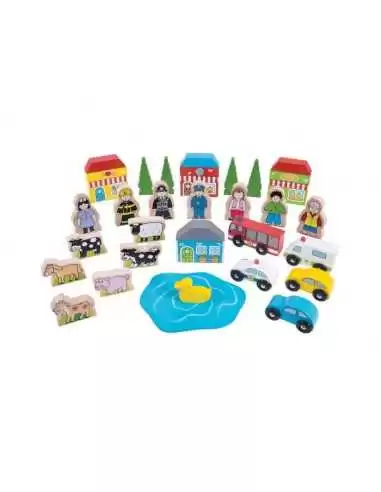 Bigjigs Rail Trackside Accessory Set