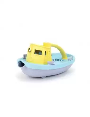 Green Toys Tugboat-Light Yellow