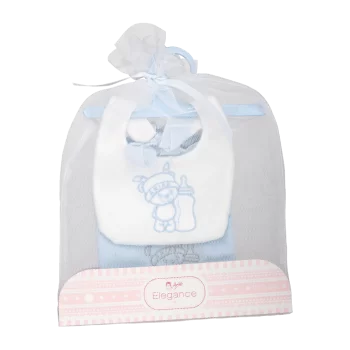 Arias Set of 2 Bibs - Blue...