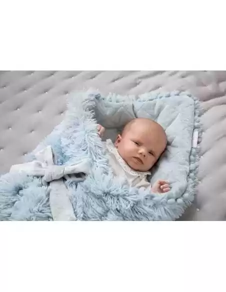 Bizzi Growin Baby Blanket Koochiwrap-Powder Blue Bizzi Growin