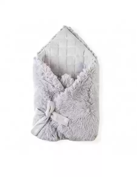 Bizzi Growin Baby Blanket Koochiwrap-Whisper Grey Bizzi Growin