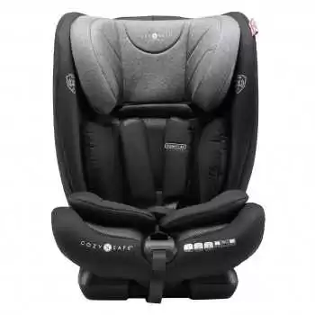 Cozy N Safe Morgan 360° i-Size Silver cross Car Seat-Black/Grey