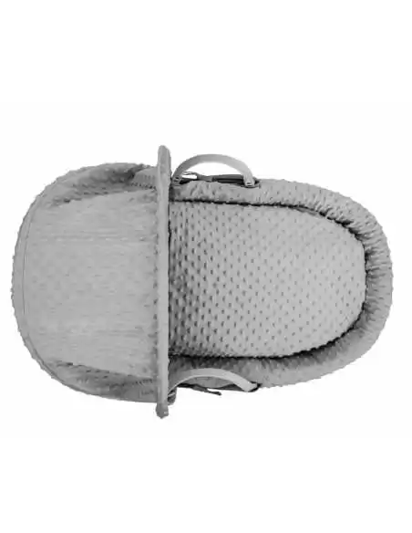 Kinder Valley Grey Dimple Grey Wicker Moses Basket 