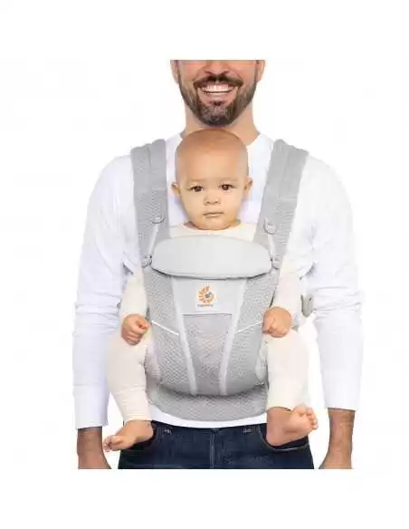 ErgoBaby Omni Breeze Baby Carrier-Pearl Grey ErgoBaby